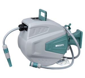 Enrollador manguera retráctil 15m