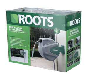 Enrollador manguera retráctil 15m