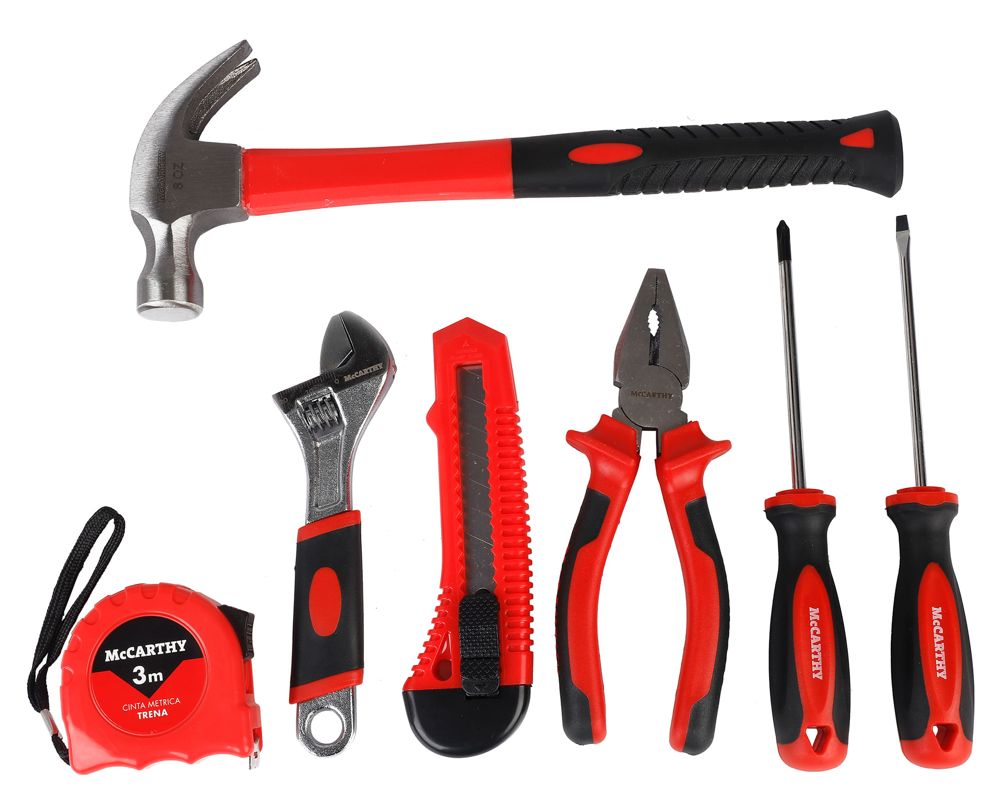 Set herramientas manuales 7 piezas a $13.990