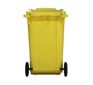 Basurero 360L amarillo