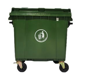 Basurero 1100L verde