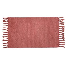 Alfombra Melanche coral 50x80 cm