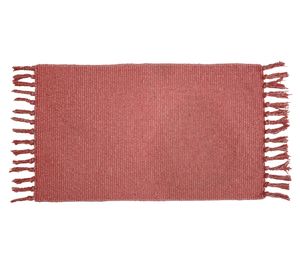 Alfombra Melanche coral 50x80 cm
