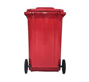 Basurero 360L rojo
