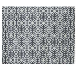 Alfombra Cosy print Hexágono 60x90 cm