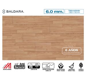 Piso flotante Classic touch cherry 6 mm 2.94 m2