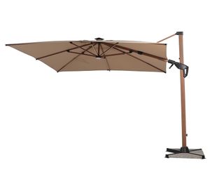 Sombrilla Look madera 300x300 cm