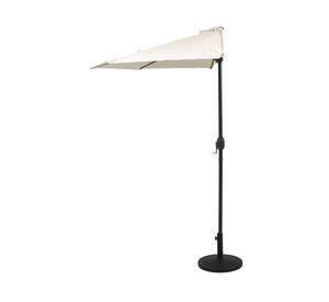 Sombrilla media balcón beige