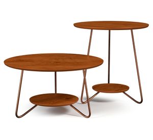 Mesa centro + mesa lateral Liz freijo