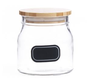 Frasco tapa madera 450 ml