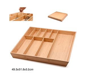 Organizador cubiertos 5.5 x 49.5 x 51.8 cm