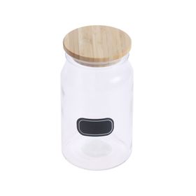 Frasco tapa madera 900 ml