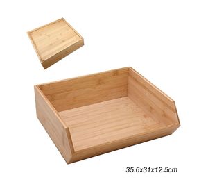 Organizador despensa bambú