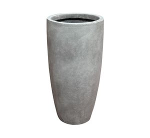 Macetero Lauca gris 60x34x34 cm