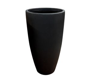 Macetero Lauca negro 60x34x34 cm