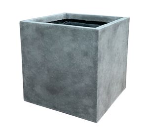 Macetero Patagonia gris 60x60x60 cm