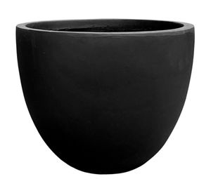 Macetero Lauca negro 40x53x53 cm