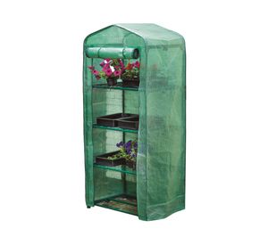 Invernadero mediano verde