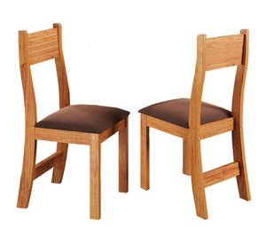 Comedor 8 sillas Tomas miel/café