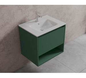 Mueble lavamanos Delfos forest 55x62x47.5 cm