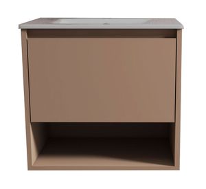 Mueble lavamanos Delfos sand 55x62x47.5 cm