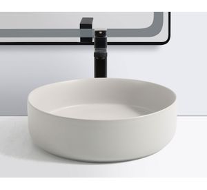 Lavamanos sobreponer redondo Dream gris