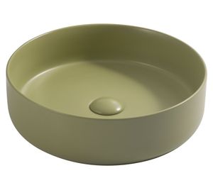 Lavamanos sobreponer redondo Dream oliva