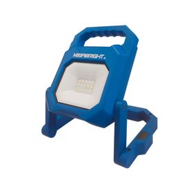 Proyector LED recargable azul 10W luz fría