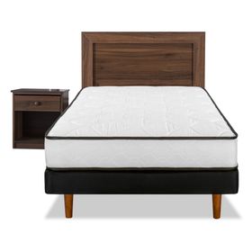 Cama europea 1.5 plazas New Simple + set Asturias