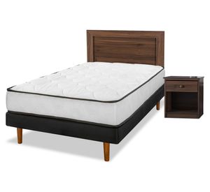 Cama europea 1.5 plazas New Simple + set Asturias