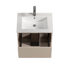 Mueble lavamanos Nepal beige 50x60x47 cm + lavamanos