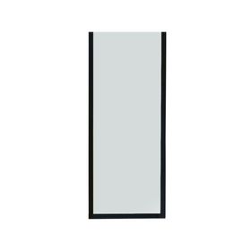 Espejo 125.6x34 cm pared alto negro