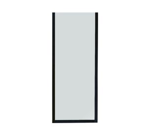 Espejo 125.6x34 cm pared alto negro