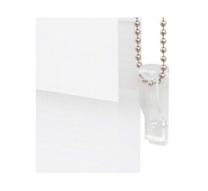 Cortina roller dúo Zebra 180x165 cm blanco