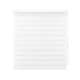 Cortina roller dúo Zebra 160x250 cm blanco