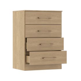 Cómoda 2007 café 4 cajones