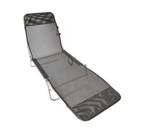 Reposera playa Basic Loft negro