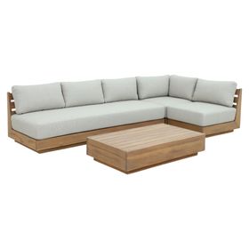 Set living Pecarí gris claro