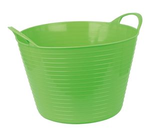 Balde jardín flexible verde 11L