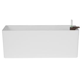 Maceta Rimini blanco 20x51x20 cm