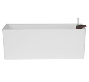 Maceta Rimini blanco 20x51x20 cm