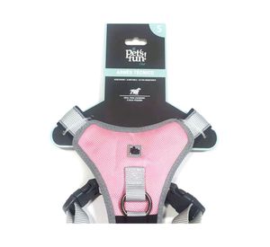 Arnés talla S acolchado rosado
