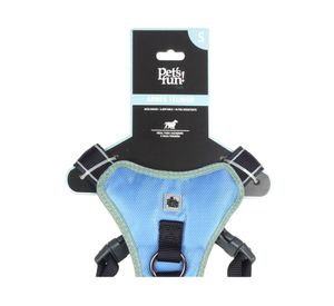 Arnés talla S acolchado azul