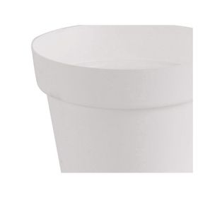 Macetero 16 cm Capri blanco