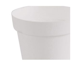 Macetero 16 cm Capri blanco