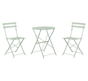 Set conversación Melody verde oliva 2 personas