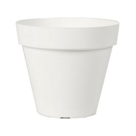 Macetero 18 cm Capri blanco