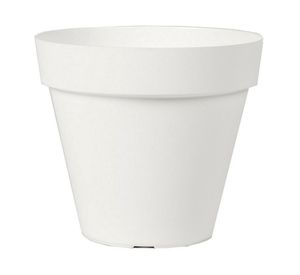 Macetero 18 cm Capri blanco