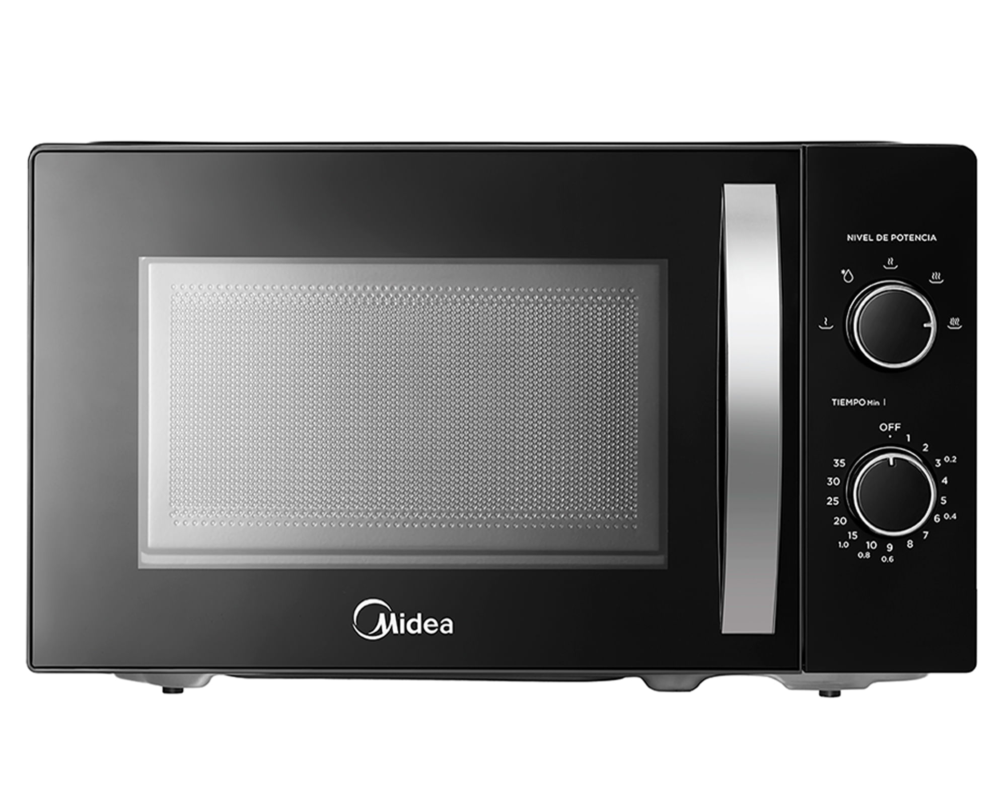 Midea Microondas mecánicoMMP-20NCJ9BK negro 20 lt