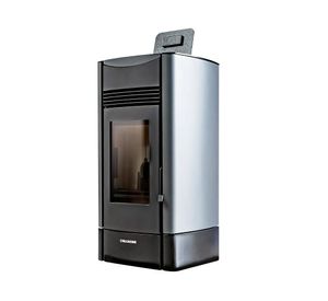 Estufa a pellet P2000 gris 8800W 400 Wh